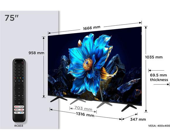 TCL 75P7K QLED smart TV - slika 2
