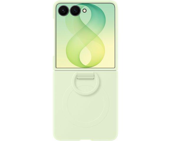 Samsung Galaxy Z Flip8 Silikonska Ring magnetna futrola (Mint) - slika 4