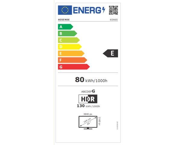 HISENSE 65A6S televizor - slika 2