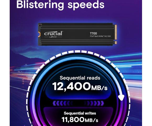Crucial T700 4TB M.2 SSD  - slika 6