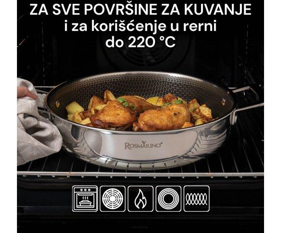 Rosmarino HexaPRO - 28 cm tiganj za palačinke  - slika 11