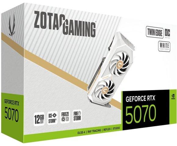 ZOTAC GAMING GeForce RTX 5070 Twin Edge OC White Edition grafička kartica - slika 7