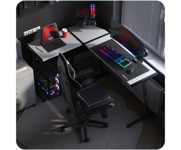 Huzaro Hero 6.0 White gaming sto - slika 10