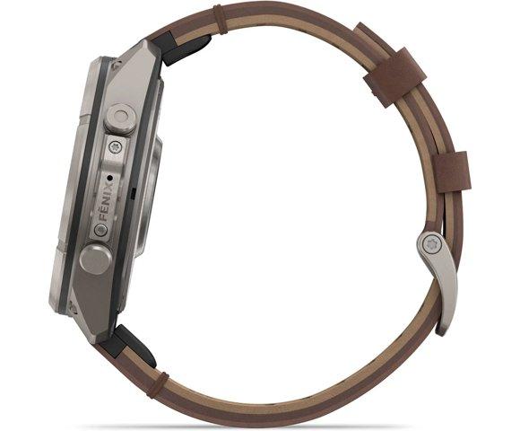 GARMIN Fenix 9 Pro inReach 47mm Titanium Brown smartwatch - slika 12