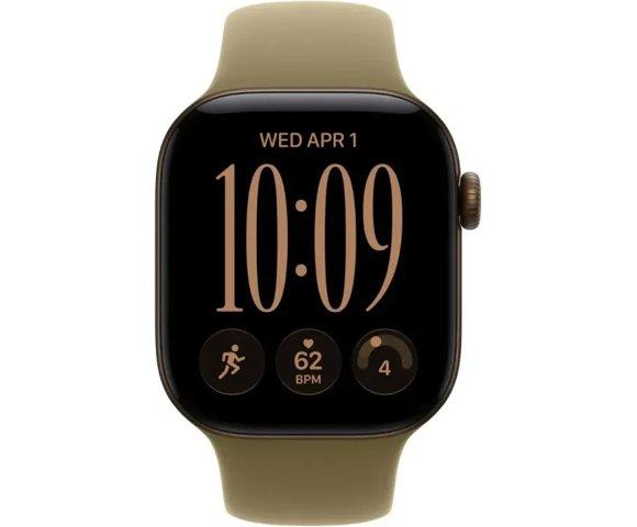 Apple Watch S12 GPS 42mm Dark Bronze (Olive Sport Band) M / L - slika 2