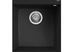 Elleci Quadra 102 47x50cm IV nero metal M70 granitno korito