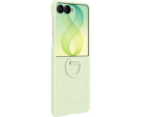 Samsung Galaxy Z Flip8 Silikonska Ring magnetna futrola (Mint) - slika 5