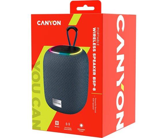 Canyon BSP-8 Grey bluetooth zvučnik - slika 4