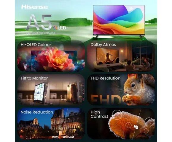 HISENSE 40A5S QLED smart TV - slika 4