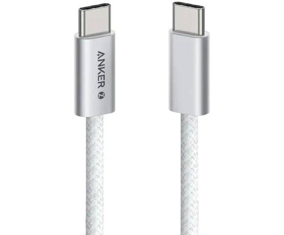 Anker Zolo USB-C 240W 1.8m White Pleteni kabl - slika 2