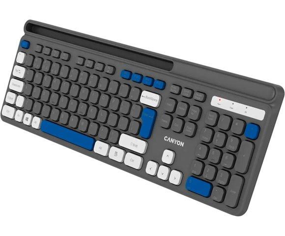 Canyon HKB-W03 Grey bežična tastatura - slika 4