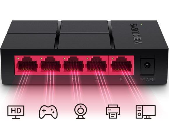 Mercusys MS105G - slika 2