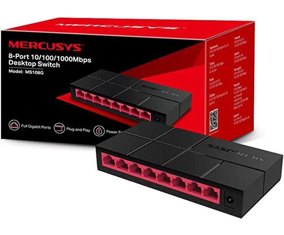 Mercusys MS108G - slika 2