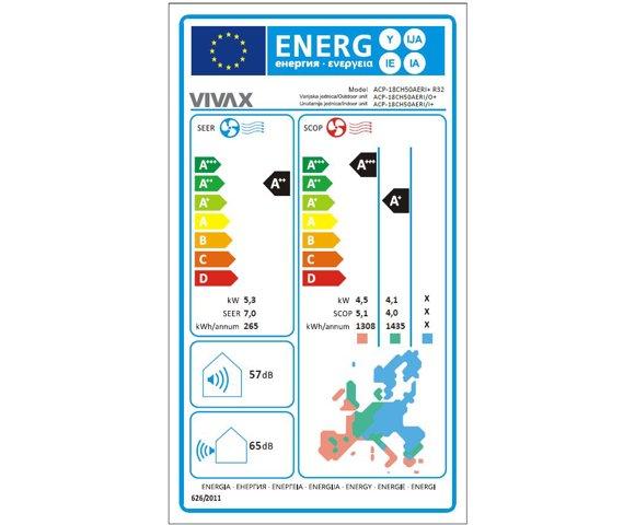 Vivax ACP-18CH50AERI+ R32 - slika 3