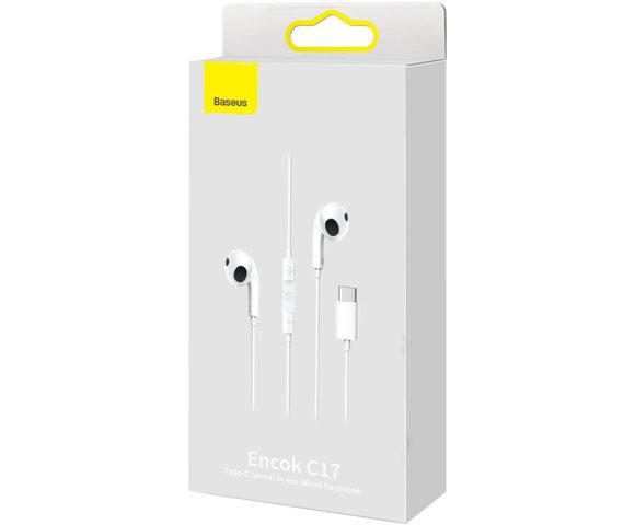 Baseus Encok C17 (Bijele) - slika 3