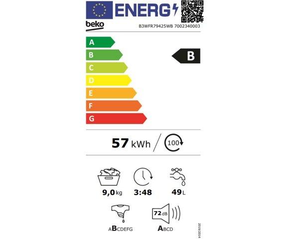 BEKO B3WFR79425WB - slika 4