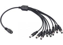 CERBERUS Konektor DC(M) 12V razdelnik 1-8