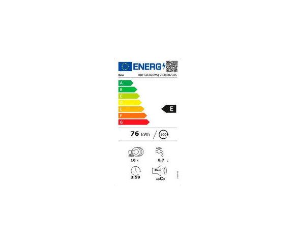 BEKO BDFS26020WQ - slika 2