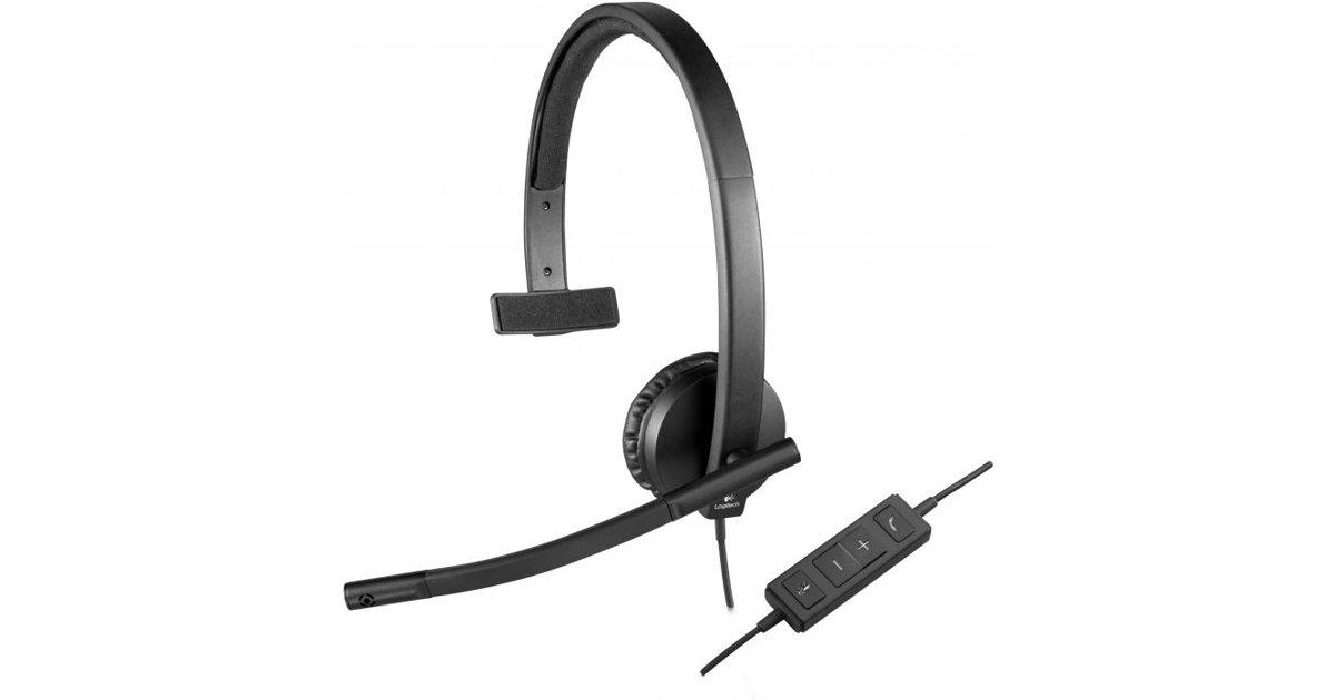 Logitech H570e Mono (Black) - Multicom