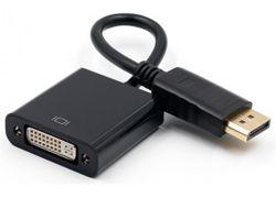 E-GREEN DisplayPort (M) - DVI (F) crni