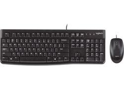 Logitech MK120 Corded Black tastatura i miš 