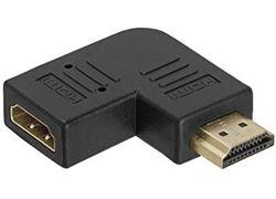 E-GREEN HDMI (M) - HDMI (F) 90 ugao