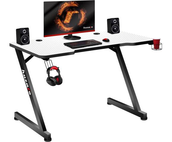 Huzaro Hero 2.5 White gaming sto - slika 11