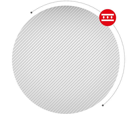 Huzaro Hero 2.5 White gaming sto - slika 8