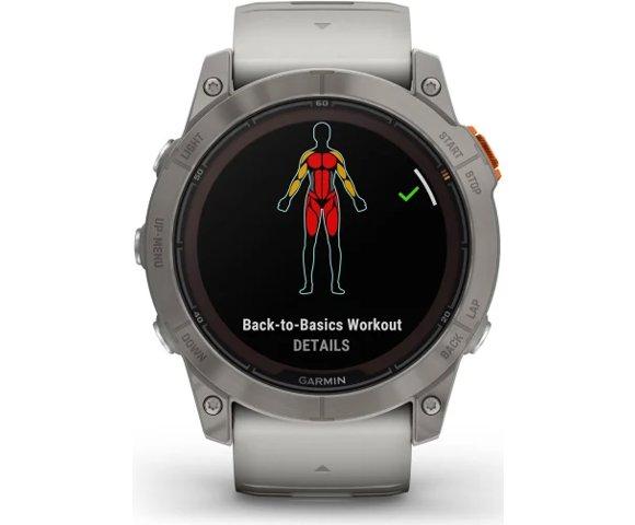 Garmin fenix 7X PRO Sapphire SOLAR Titanium (Fog Gray) - slika 3