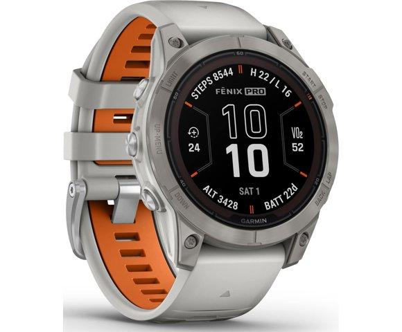 Garmin fenix 7X PRO Sapphire SOLAR Titanium (Fog Gray) - slika 4