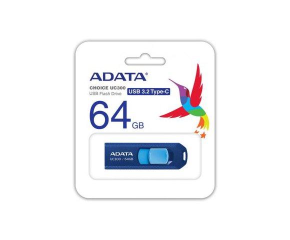 ADATA ACHO-UC300-64G-RNB/BU plavi - slika 4