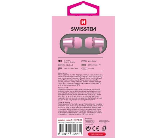SWISSTEN Dynamic Ys500 (Pink/Gold) - slika 4