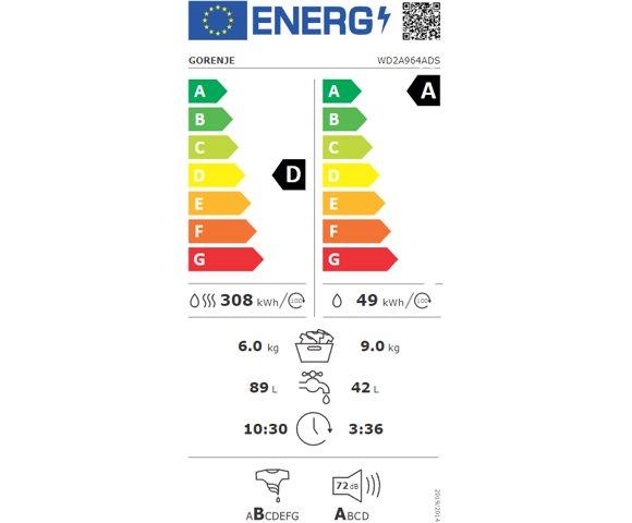 Gorenje WD2A964ADS - slika 2