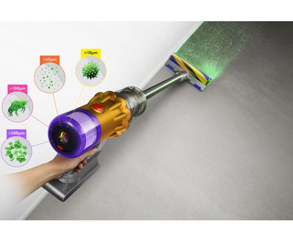 Dyson V12 Detect Slim Absolute (448884) nickel-zuta - slika 5