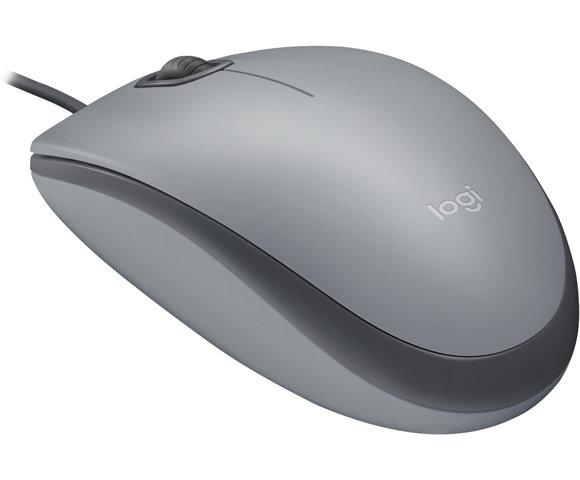 Logitech m110 silent (sivi) - slika 3