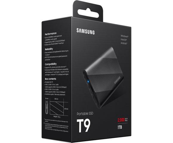 Samsung Portable T9 (MU-PG1T0B) - slika 2