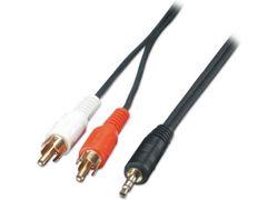 E-GREEN 3.5mm stereo - 2xRCA