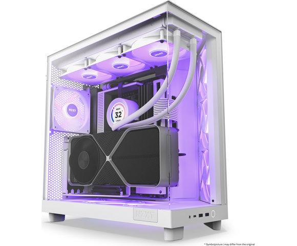 NZXT H6 Flow RGB white (CC-H61FW-R1) - slika 6