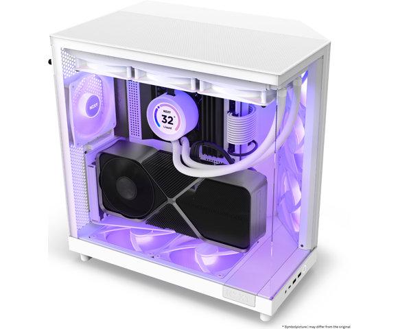NZXT H6 Flow RGB white (CC-H61FW-R1) - slika 10