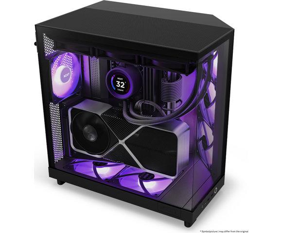 NZXT H6 Flow RGB black (CC-H61FB-R1) - slika 6