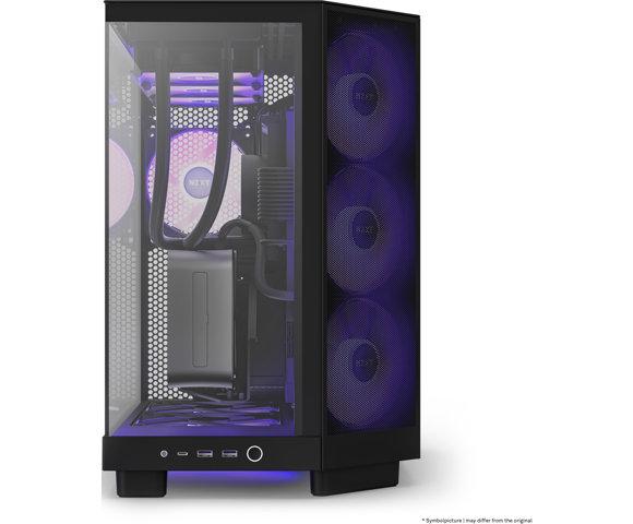 NZXT H6 Flow RGB black (CC-H61FB-R1) - slika 10