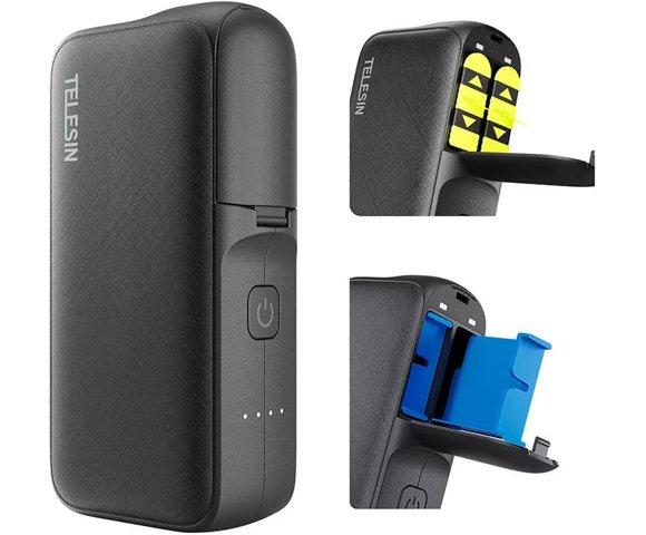 TELESIN GP-PB-001 charger and power bank - slika 2