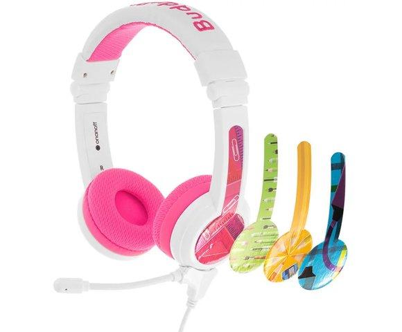 BuddyPhones School plus (roze) - slika 3