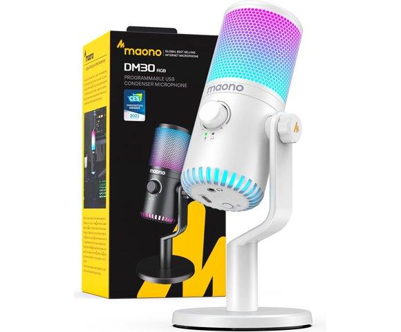 Maono VISION DM30 RGB (bijela) - slika 2