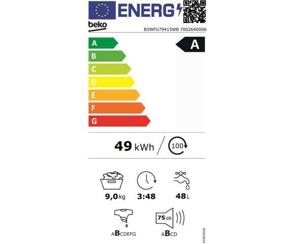 BEKO B3WFU79415WB - slika 2