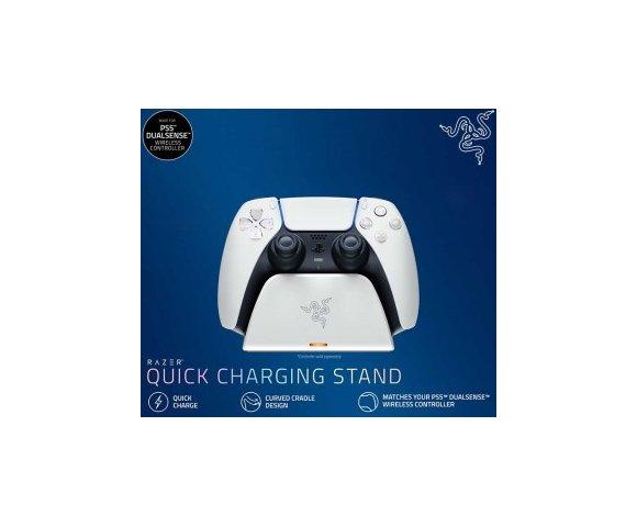 Razer Quick Charging Stand PS5 (White) - slika 4