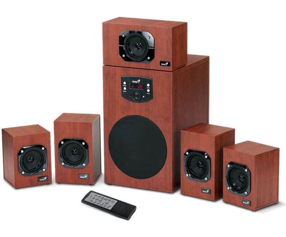 Genius SW-HF5.1 4600 v2 wood - slika 2