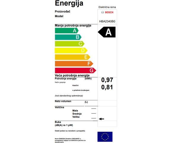 Bosch HBA2340B0 - slika 6