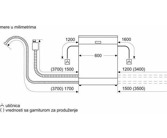 Bosch SBD8TCX04E mašina za suđe - slika 8