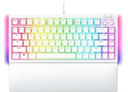 Razer BlackWidow V4 (3/4) WHITE